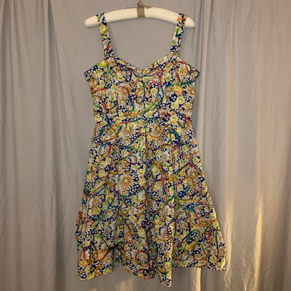 PERFECT SUMMER Patterned Dress